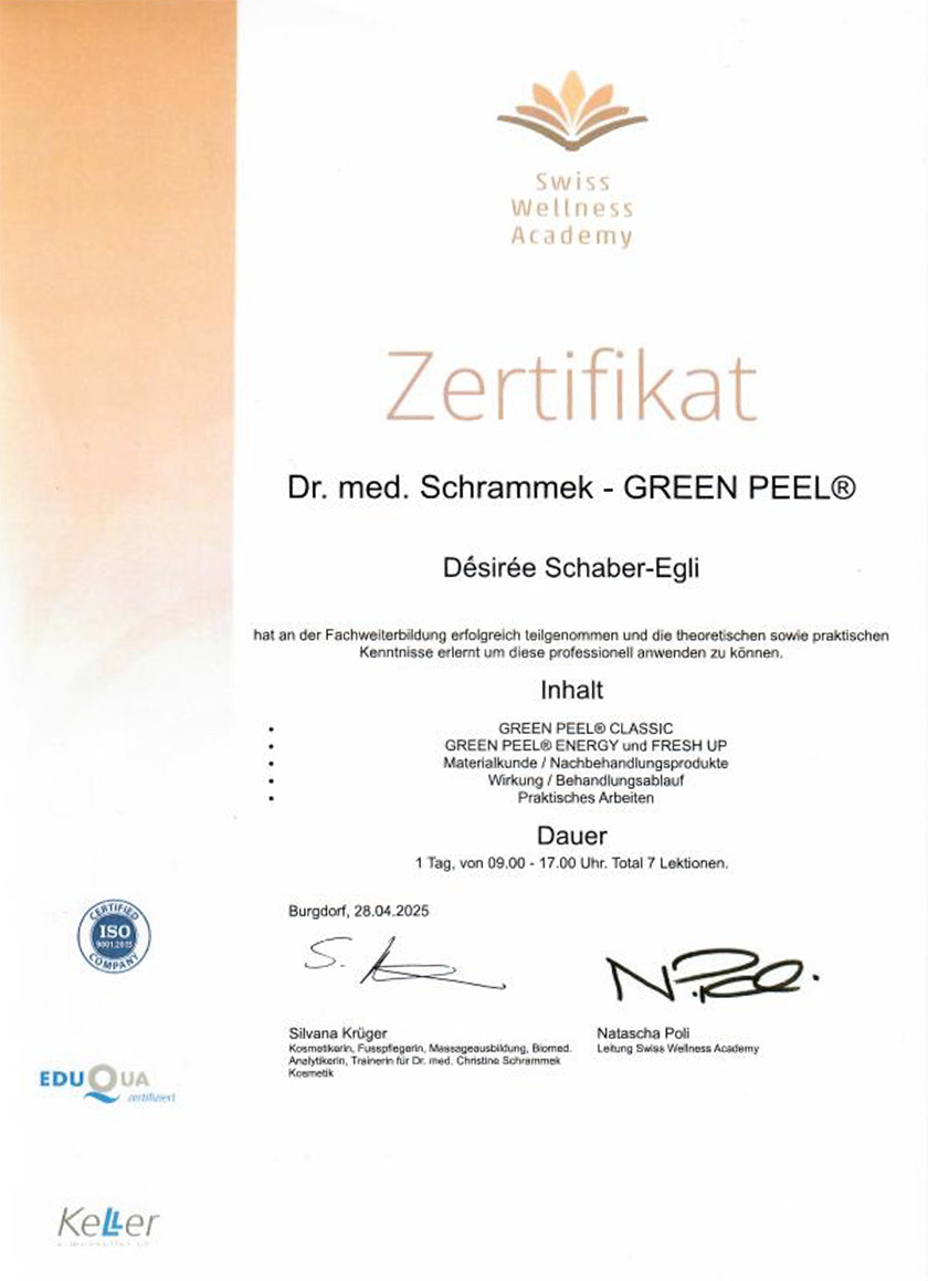 KosmetikReich Zertifikat